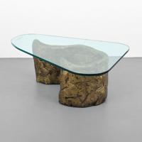 Brutalist Coffee Table, Manner of Silas Seandel - Sold for $3,770 on 11-24-2018 (Lot 123).jpg